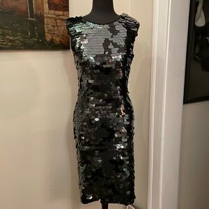 Black Paillettes dress
